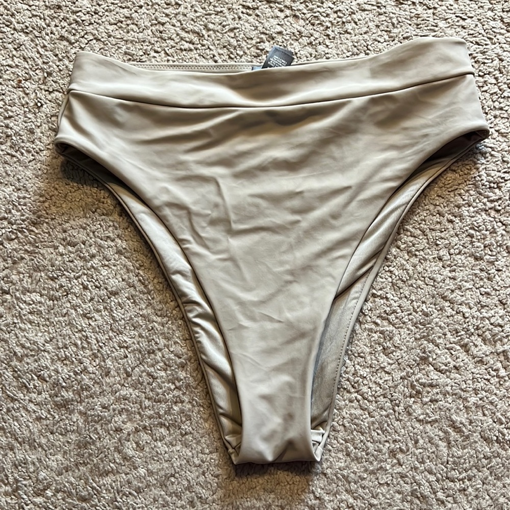 Aerie nude swim bottoms Medium